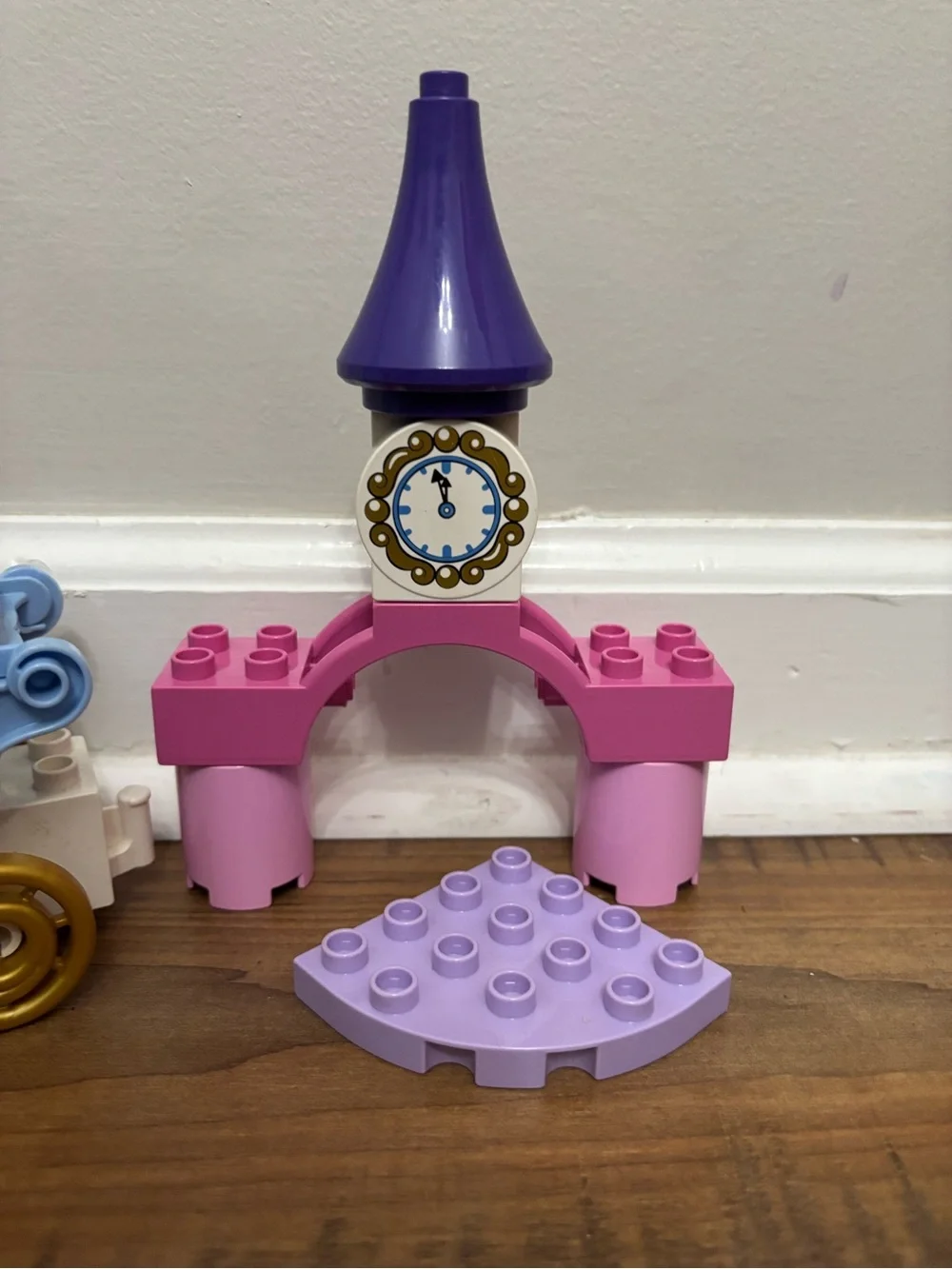 Cinderella’s coach and castle Lego Duplo incomplete set #6153